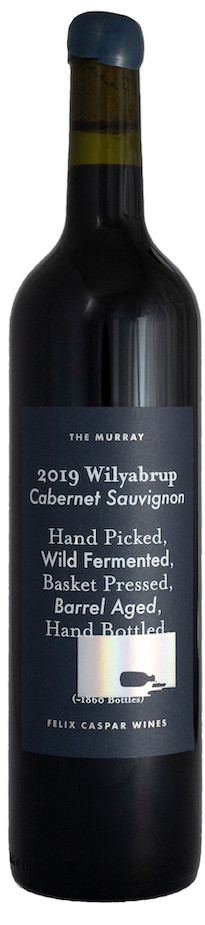 Wine Bottle for Felix Caspar Wines The Murray