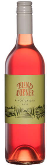 Wine Bottle for Blind Corner Pinot Grigio